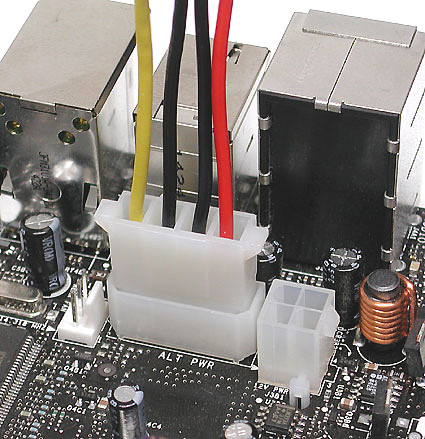 Разъёмы питания и стандарты ATX